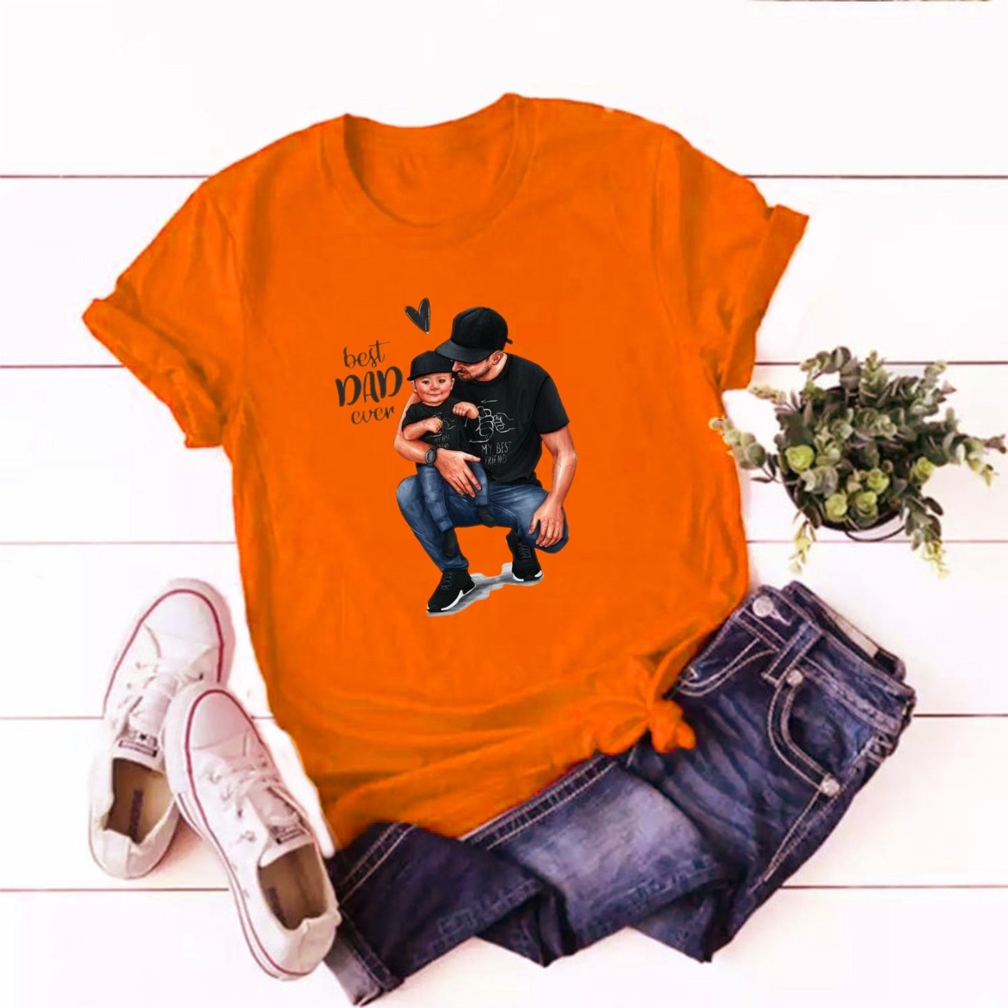 Orange Best Dad Ever