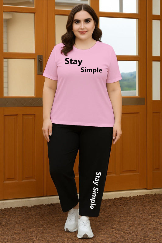 Pink StaySimple Cordset