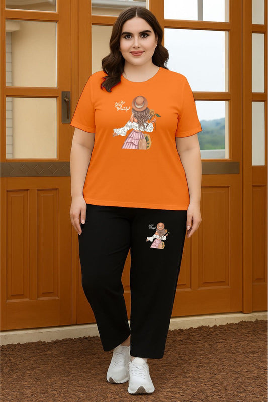 Orange StayBeautiful Cordset